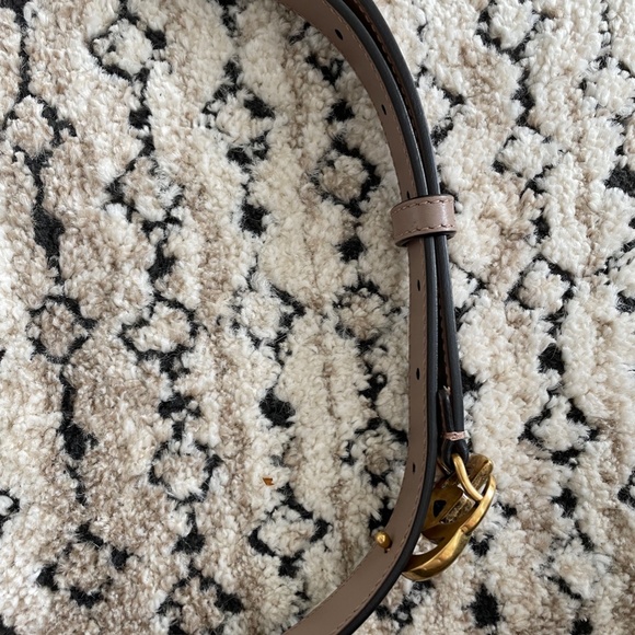 Gucci Dusty Pink GG marmont belt 85 - Picture 4 of 11